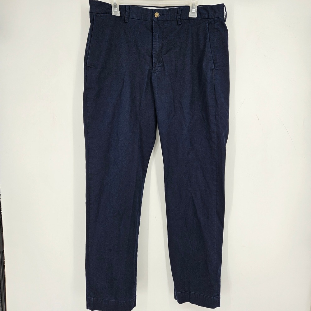 Polo Ralph Lauren‎ Pants Mens 36x32 Newport Blue Stretch Straight Fit Casual